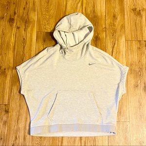 [EUC] Nike Dry Fit Hooded Short Sleeve Sweatshirt